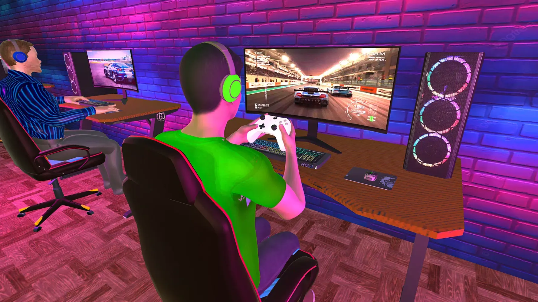 Internet Gaming Cafe Simulator 스크린샷