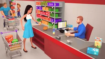 Supermarket Shopping Mall Game Screenshots