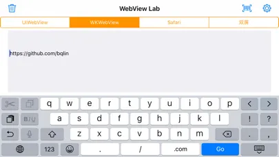 Скриншоты WebView Lab