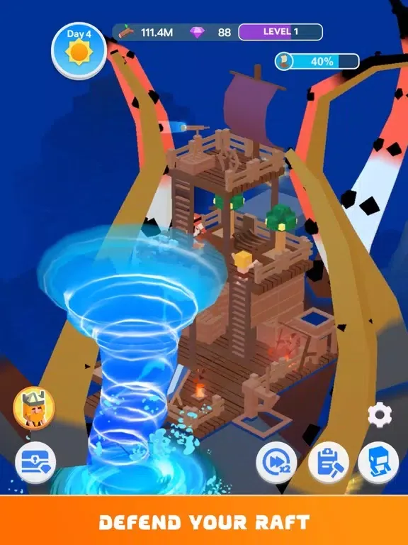Lost Ship: Block Craft iPad 應用截圖