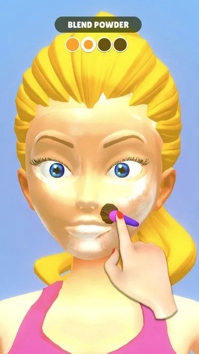 Capturas de pantalla de ASMR Peel Off Makeup