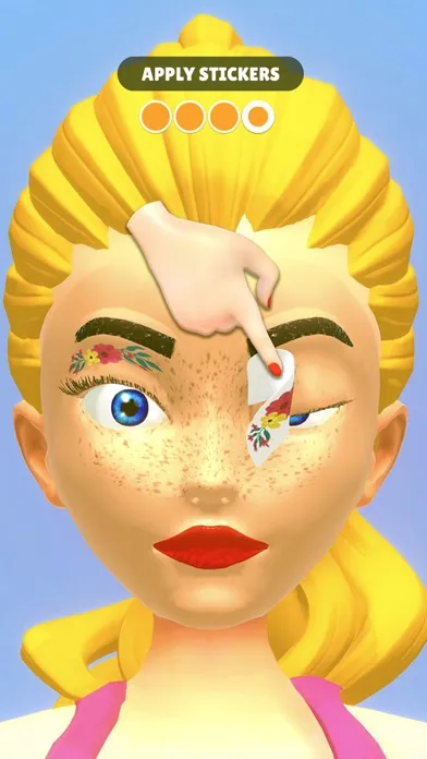 Capturas de pantalla de ASMR Peel Off Makeup