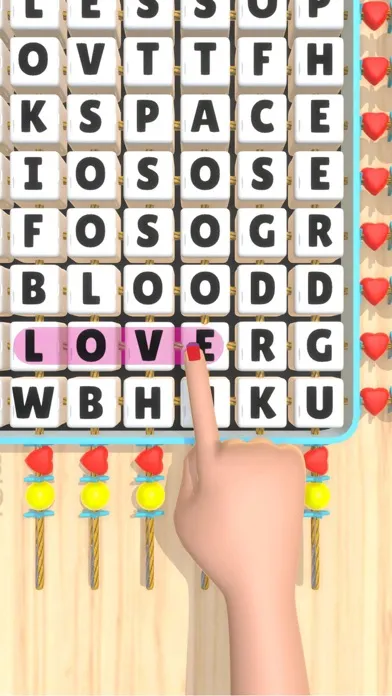 Tangkapan skrin Friendship Bracelet Crossword