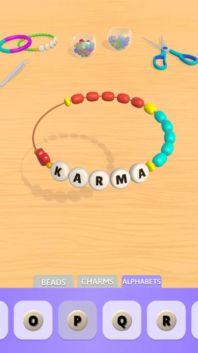 ภาพหน้าจอของ Friendship Bracelet Trade Swap