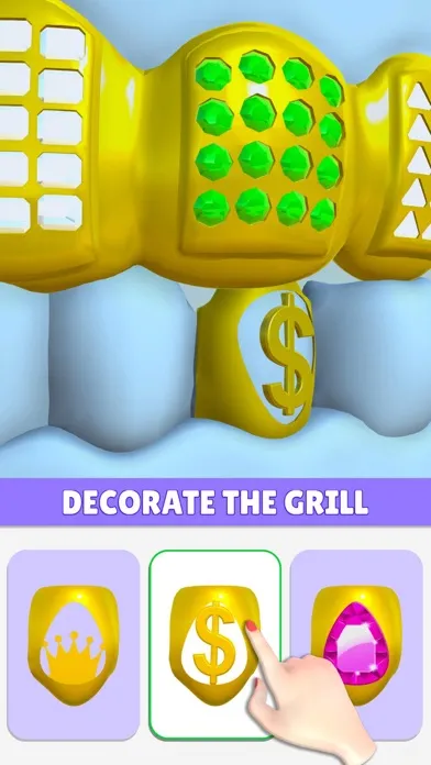Zrzuty ekranu Grillz DIY