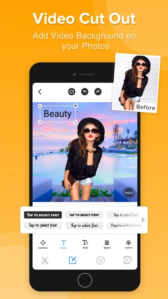 Auto Cut -Add video background Screenshots