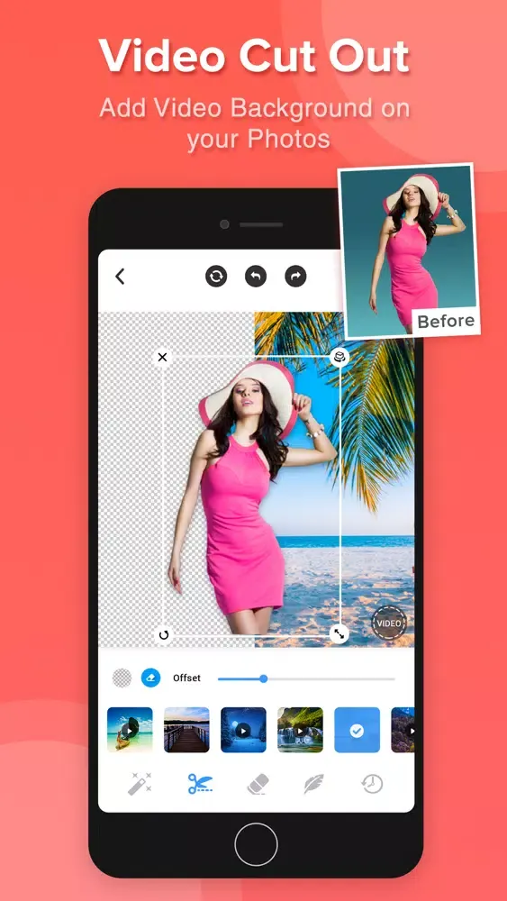 Auto Cut -Add video background Screenshots
