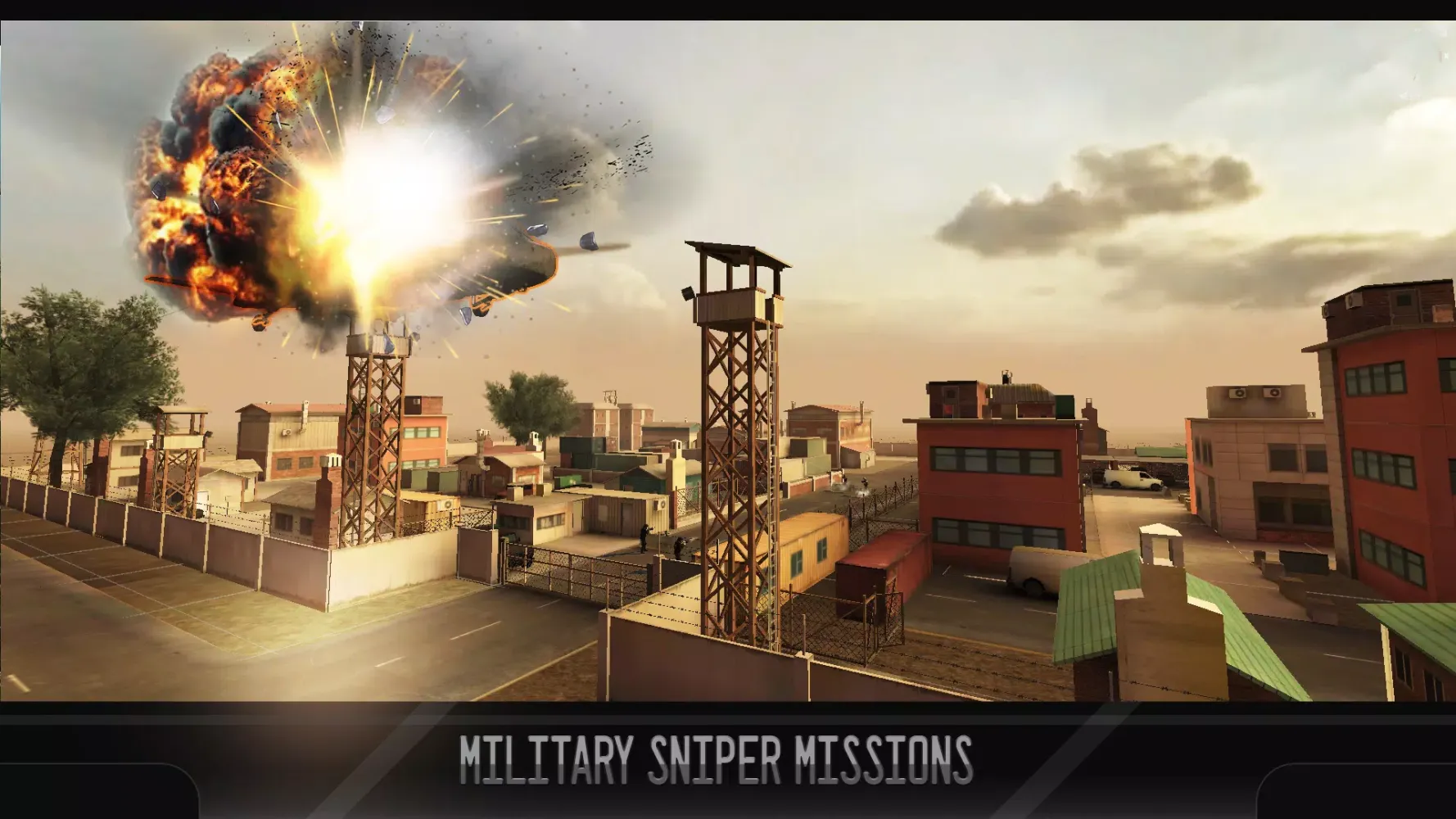 Black Commando 3D War Sniper应用截图