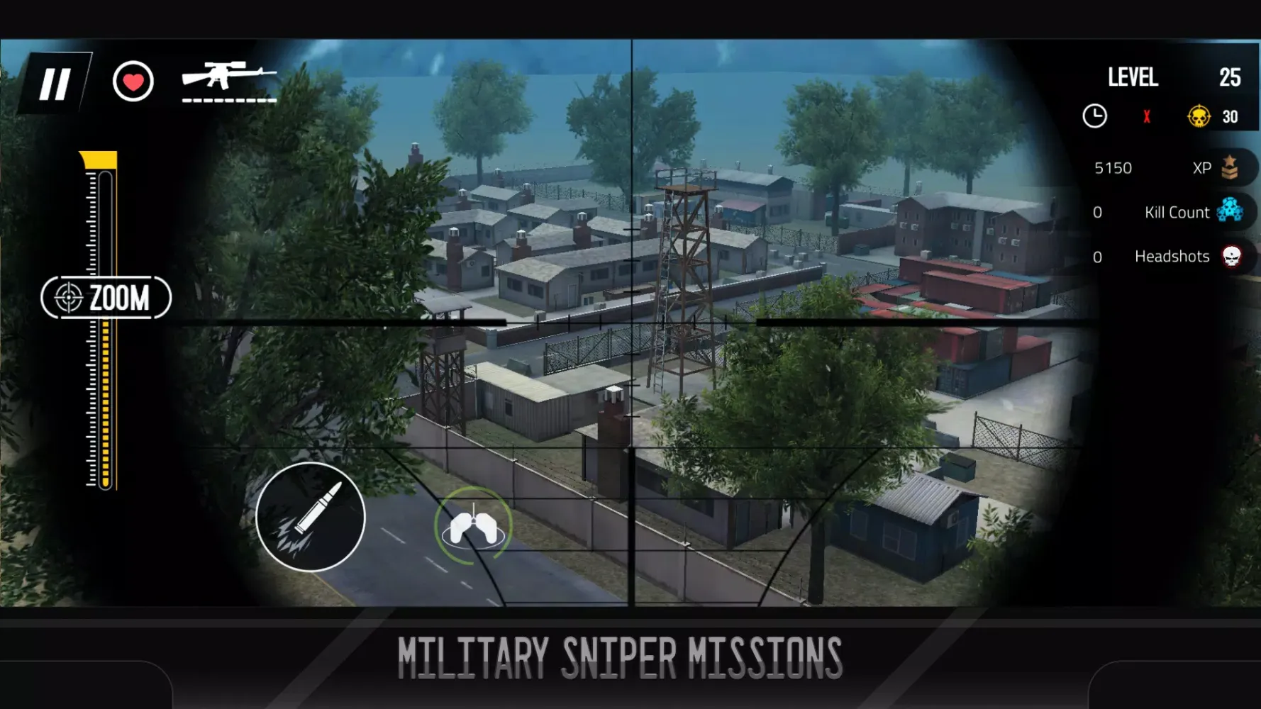 Black Commando 3D War Sniper应用截图