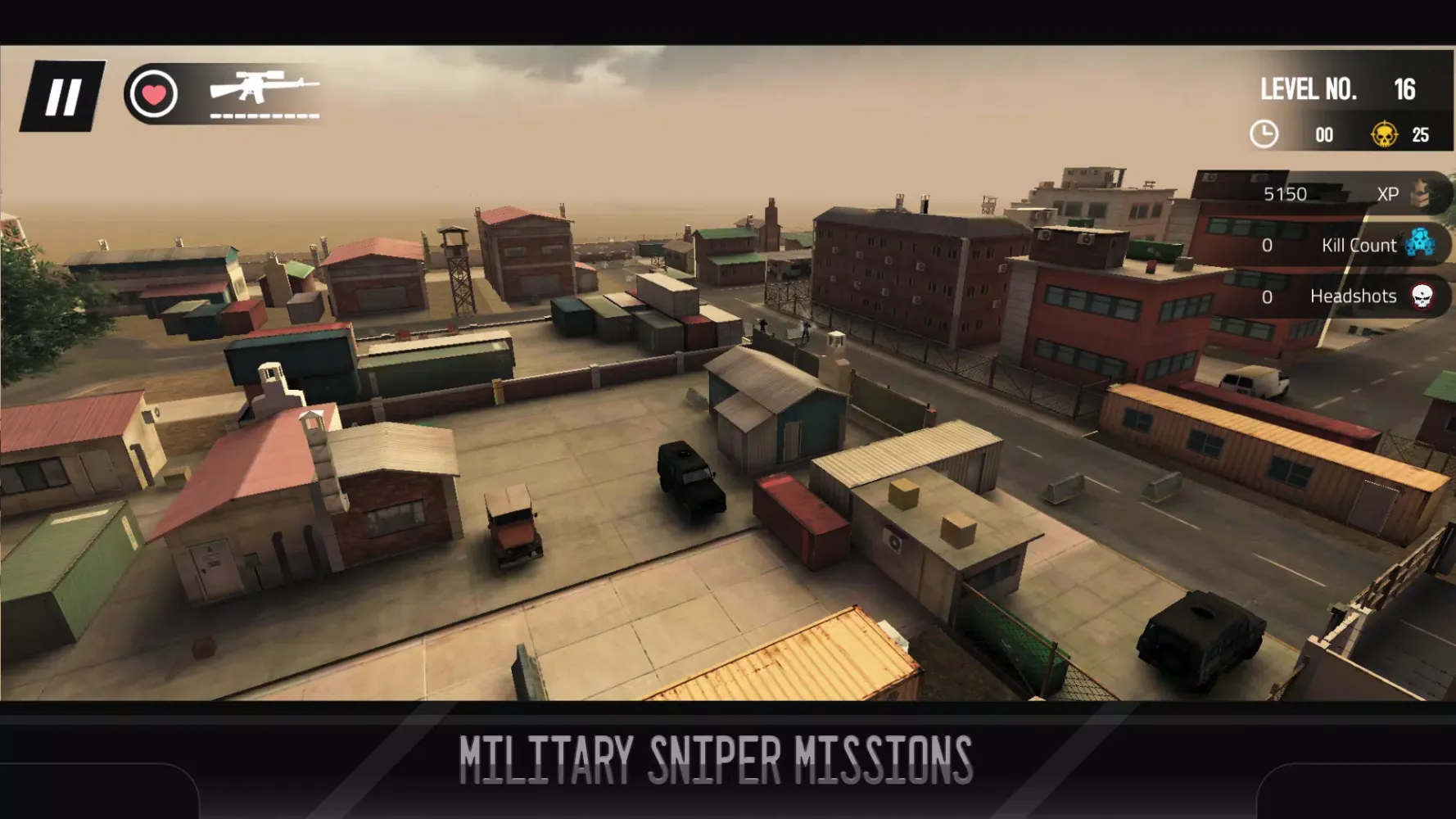 Black Commando 3D War Sniper应用截图