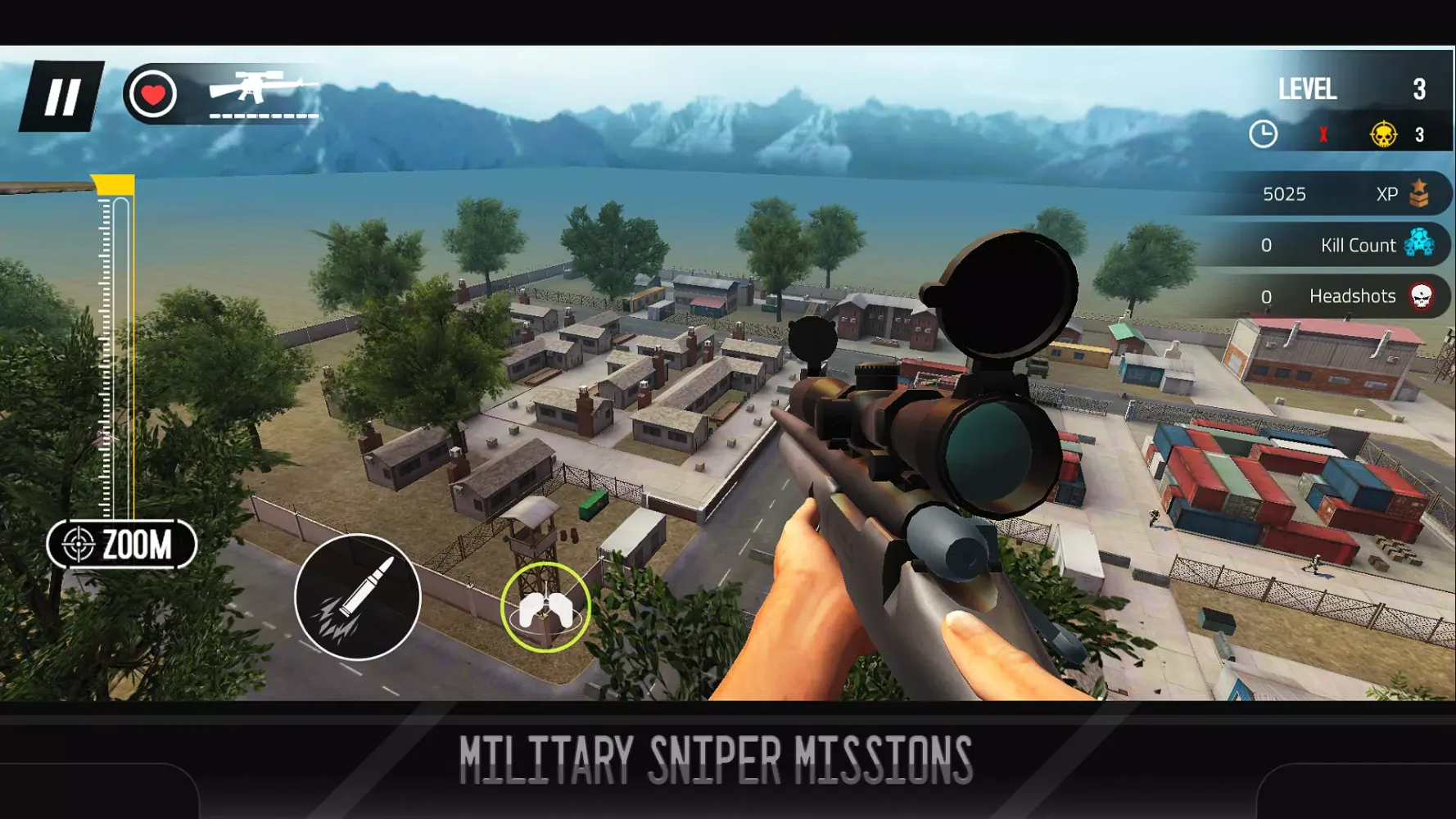 Black Commando 3D War Sniper应用截图