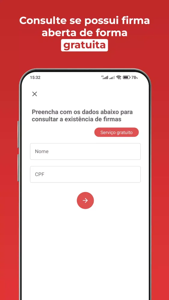 Capturas de tela do Cartório Donini