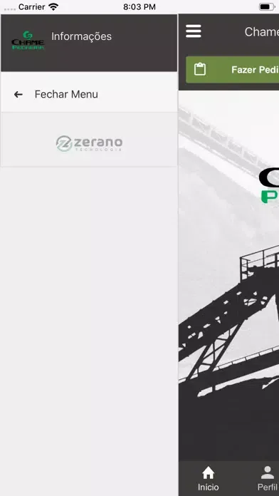 ภาพหน้าจอของ Chame Pedreira