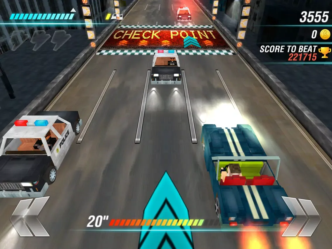 Zrzuty ekranu Police Chase: Revenge iPad 
