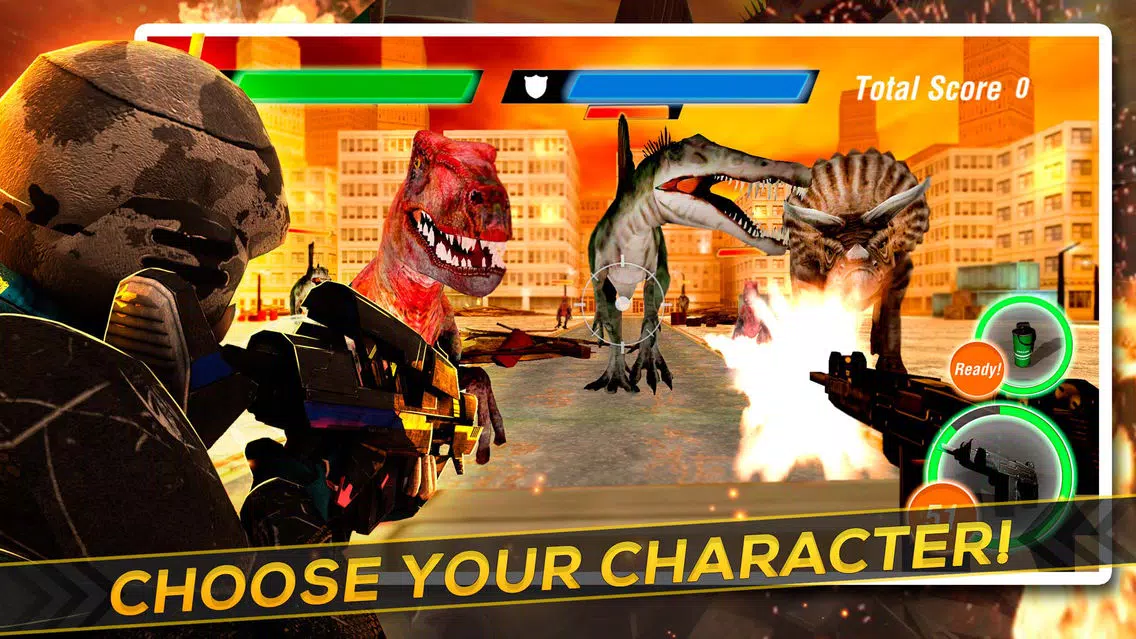 Dino Shooter: The Jurassic Hunter應用截圖