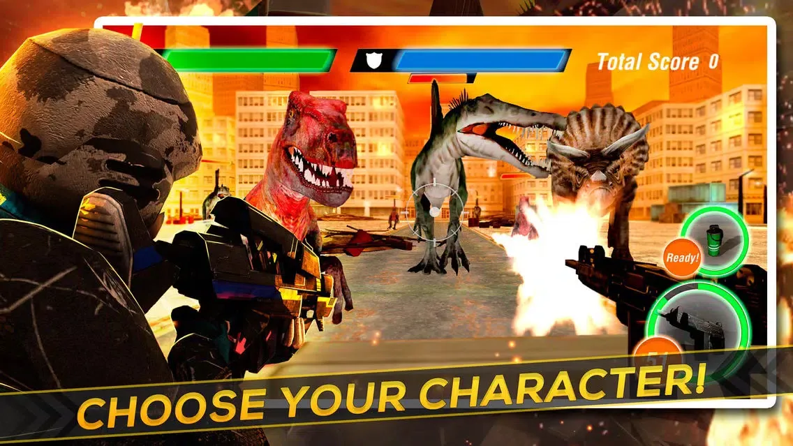 Tangkapan layar Dino Shooter: The Jurassic Hunter