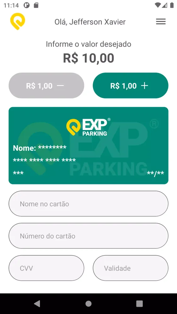 Capturas de pantalla de EXP Smart Parking