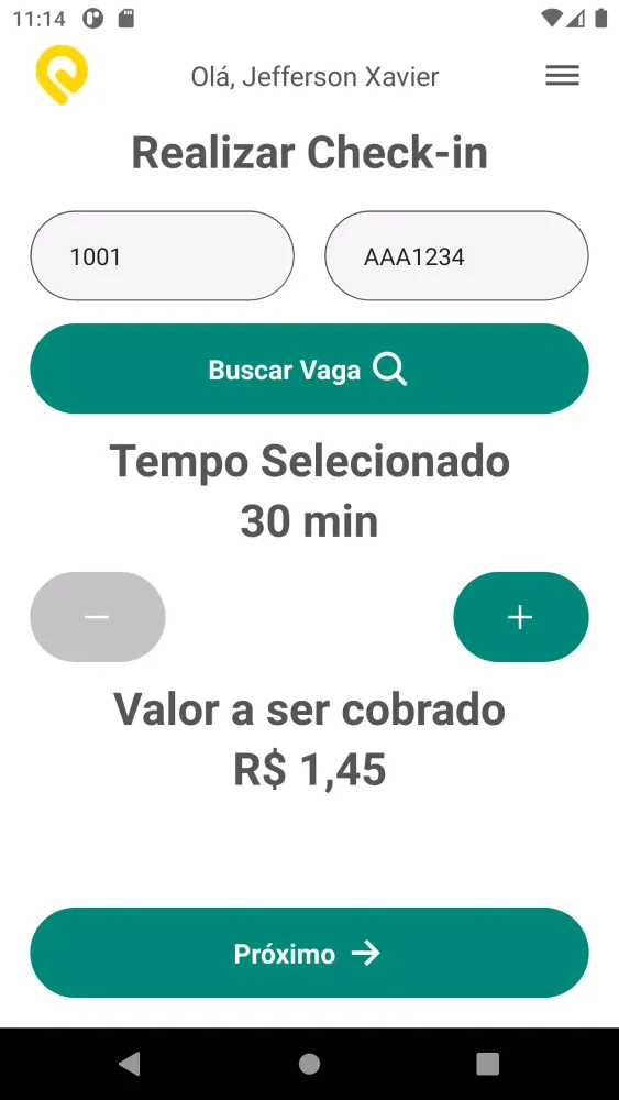Capturas de pantalla de EXP Smart Parking