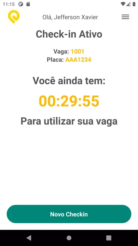 Capturas de pantalla de EXP Smart Parking