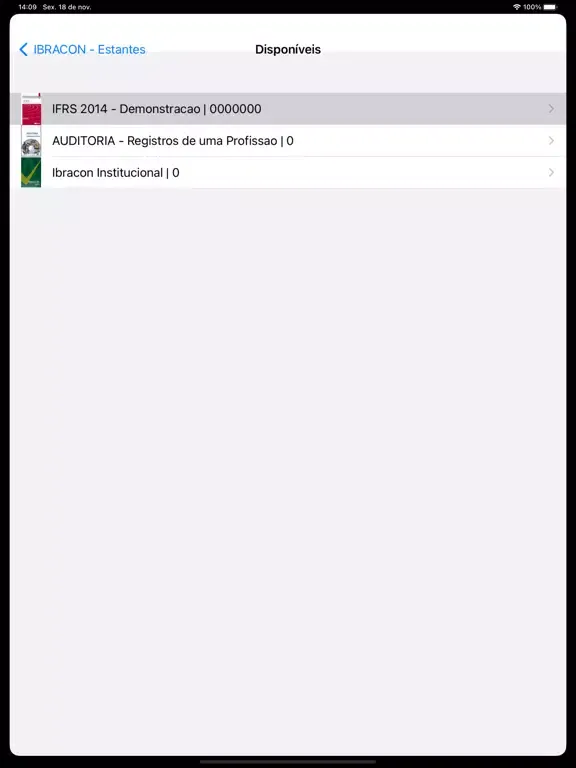 Ibracon Digital Reader iPad  스크린샷