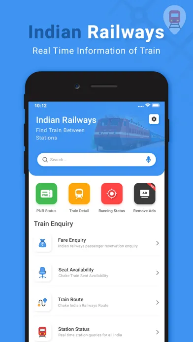 Indian Railways - PNR Status應用截圖