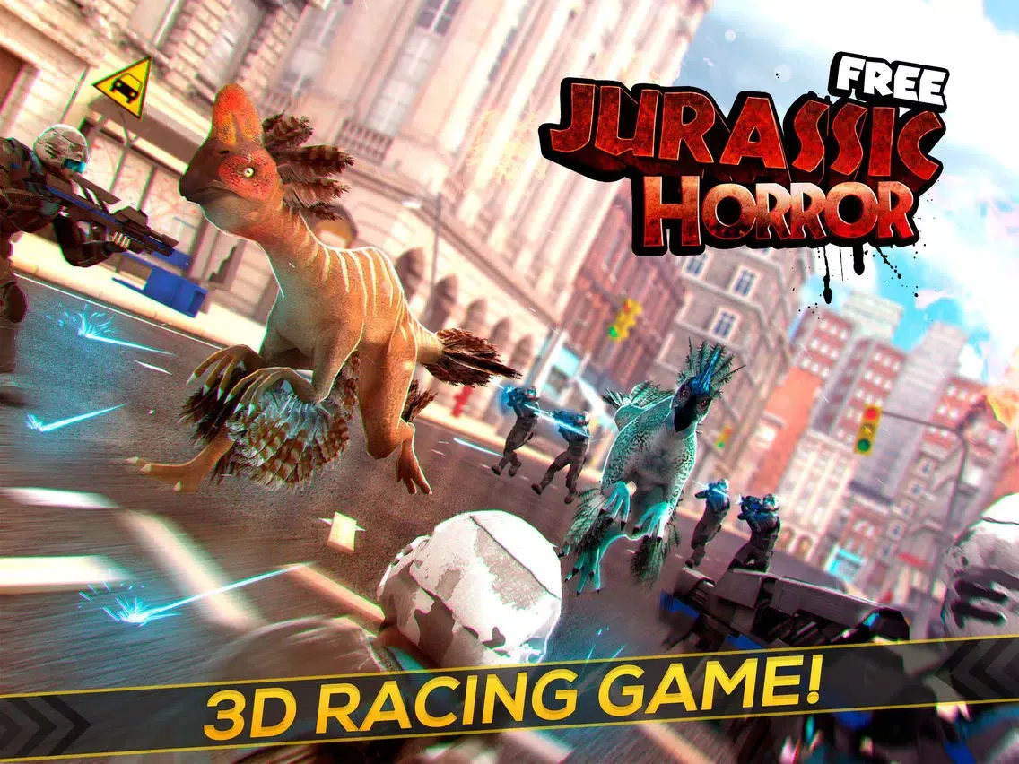 Zrzuty ekranu Jurassic Horror Survival: Dinosaur Simulator Game iPad 
