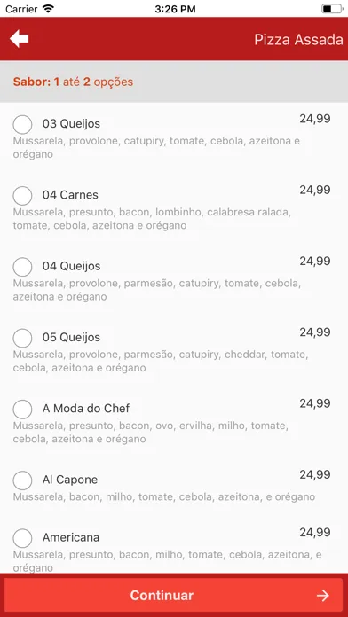 Capturas de pantalla de Kero Pizza Ilhéus