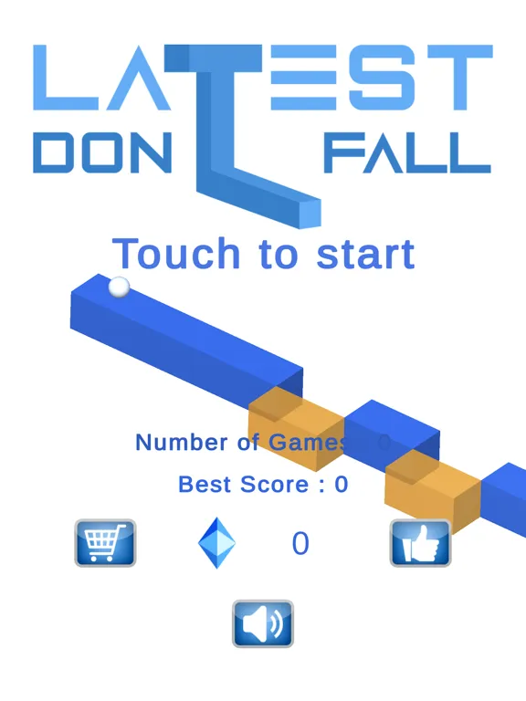 Latest Don't Fall iPad 应用截图