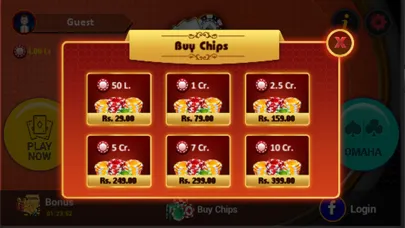 Tangkapan skrin Latest Texas Hold'em