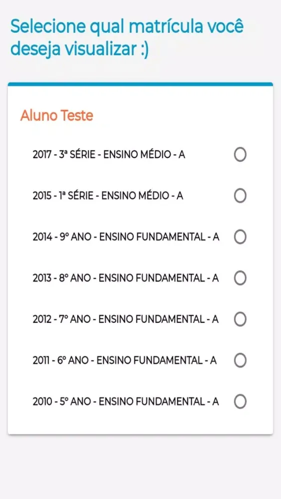 Captures d'écran de Minha Escola App