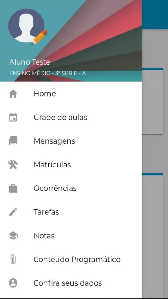 Captures d'écran de Minha Escola App