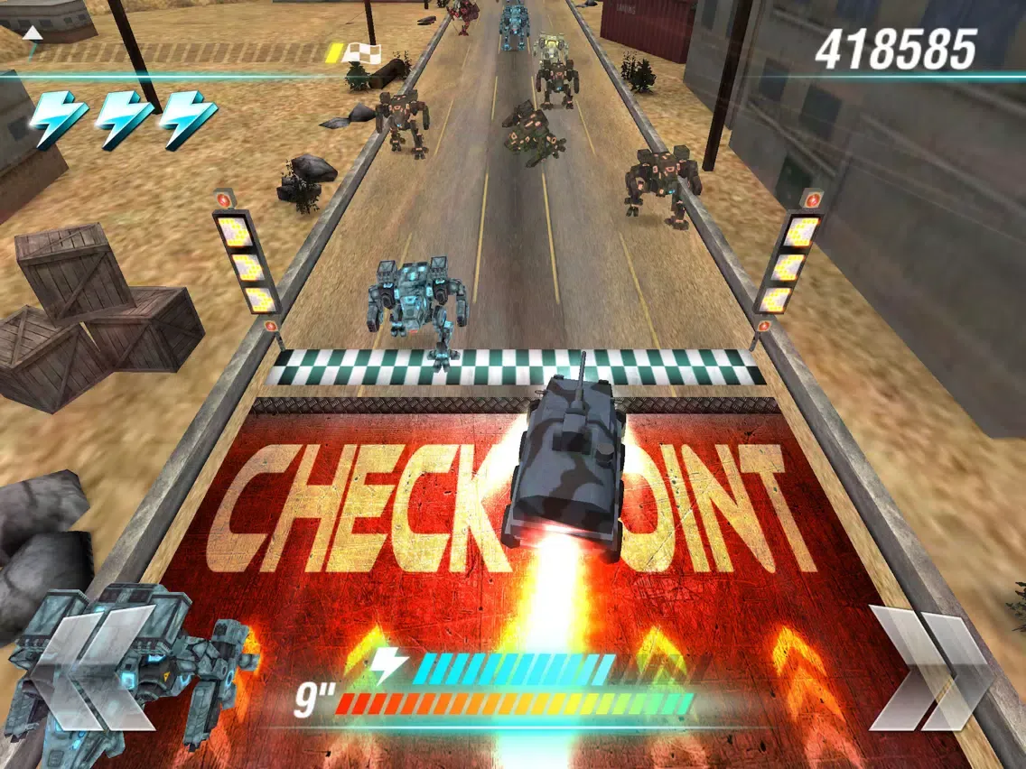 Скриншоты Massive Tank War | Robot World Domination Game iPad 