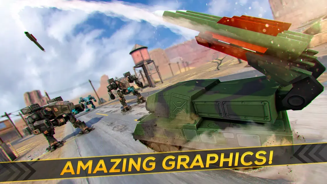Скриншоты Massive Tank War | Robot World Domination Game