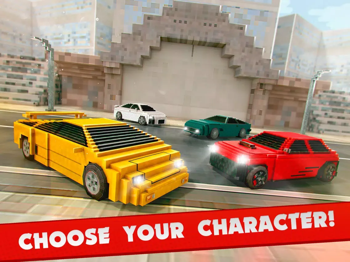 Скриншоты My Cars . Best Car Racing Simulator Game With Blocky Skins For Free iPad 