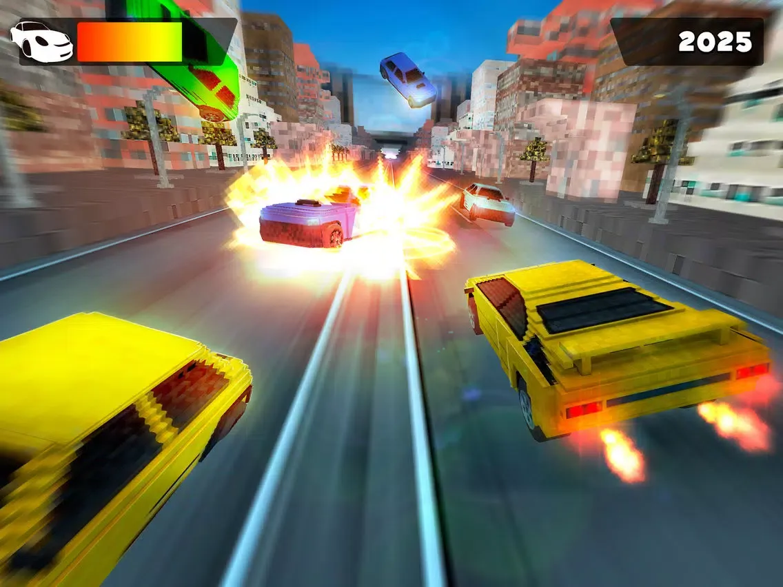 Скриншоты My Cars . Best Car Racing Simulator Game With Blocky Skins For Free iPad 