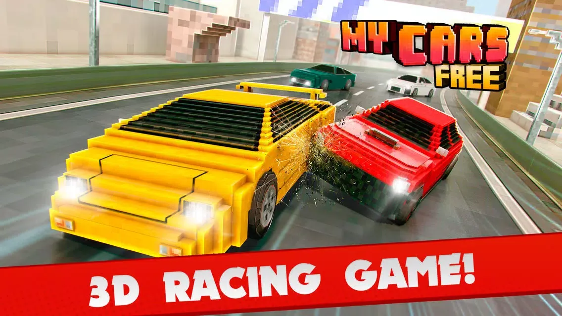 Скриншоты My Cars . Best Car Racing Simulator Game With Blocky Skins For Free