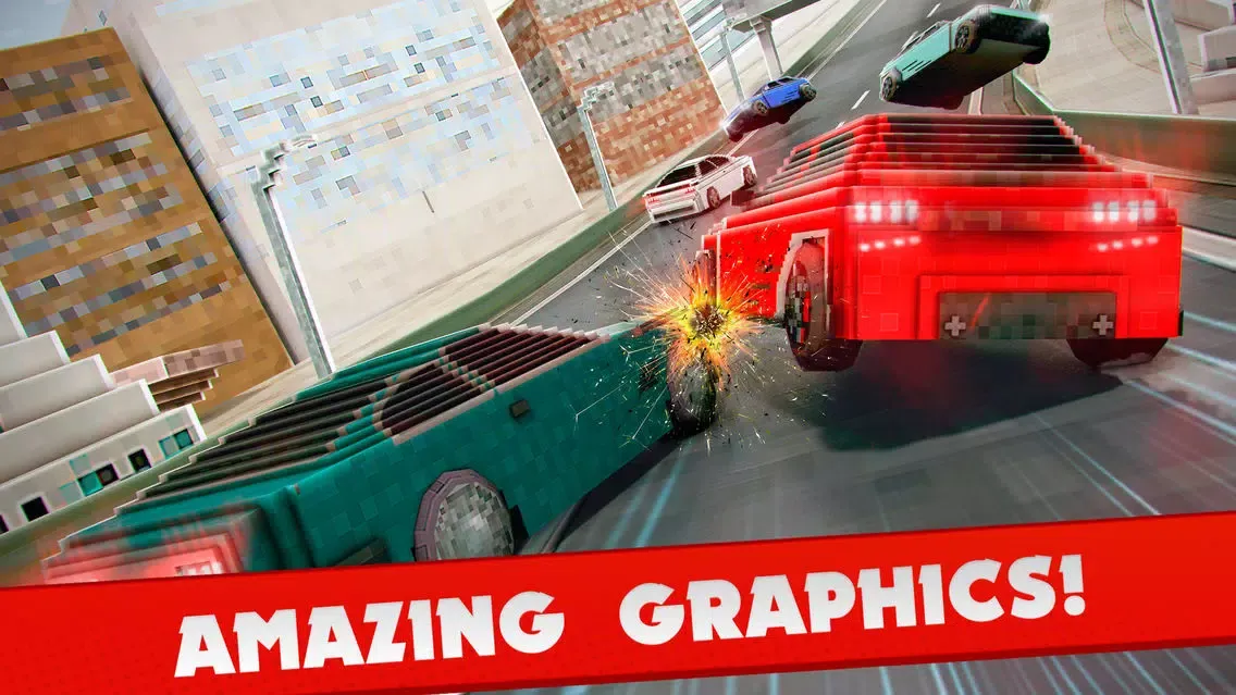 Скриншоты My Cars . Best Car Racing Simulator Game With Blocky Skins For Free