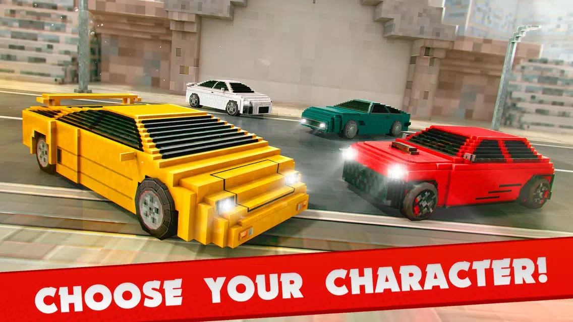 Скриншоты My Cars . Best Car Racing Simulator Game With Blocky Skins For Free