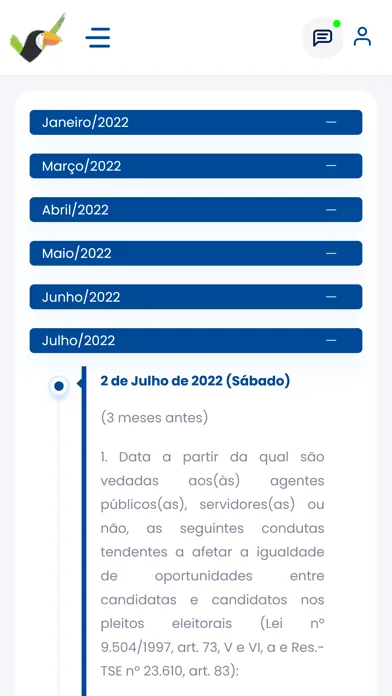 Captures d'écran de Jurídico PSDB - Eleições 2022