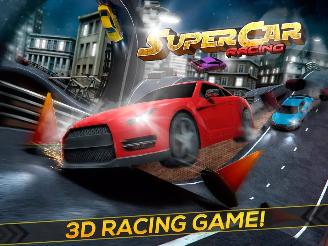 Super Car Racing - Real Speed iPad 应用截图