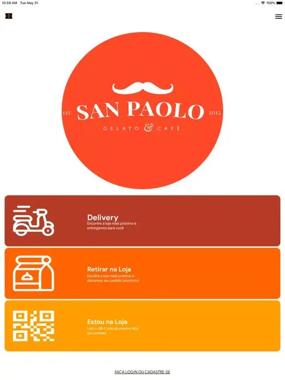 ภาพหน้าจอของ San Paolo Gelateria iPad 