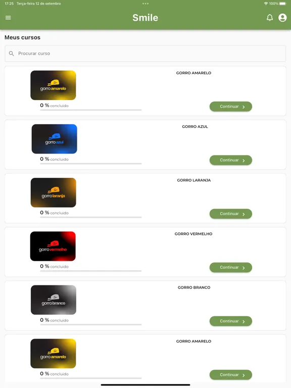 Smile University 2.0 iPad  Screenshots
