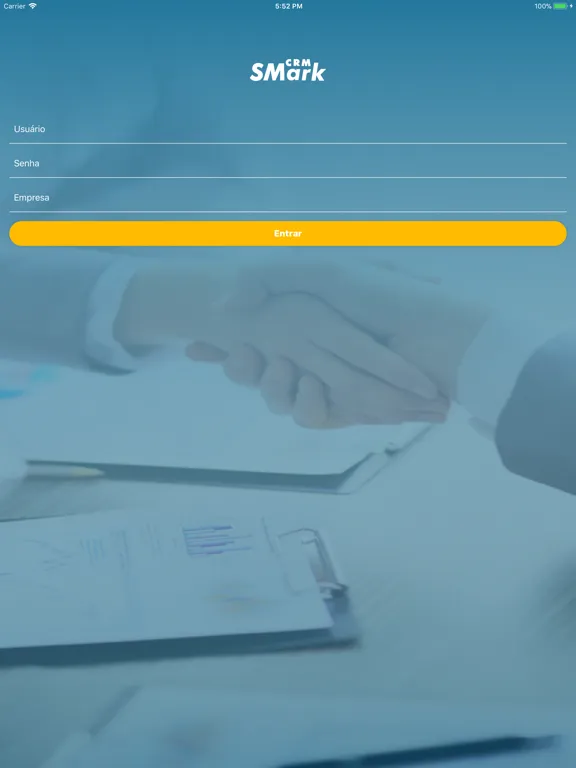 Capturas de pantalla de SMark CRM iPad 