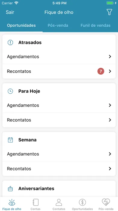 Capturas de pantalla de SMark CRM
