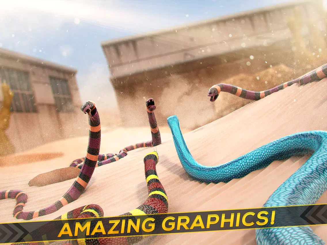 Just Snakes! Snake Dash Fun Worm Racing iPad  스크린샷