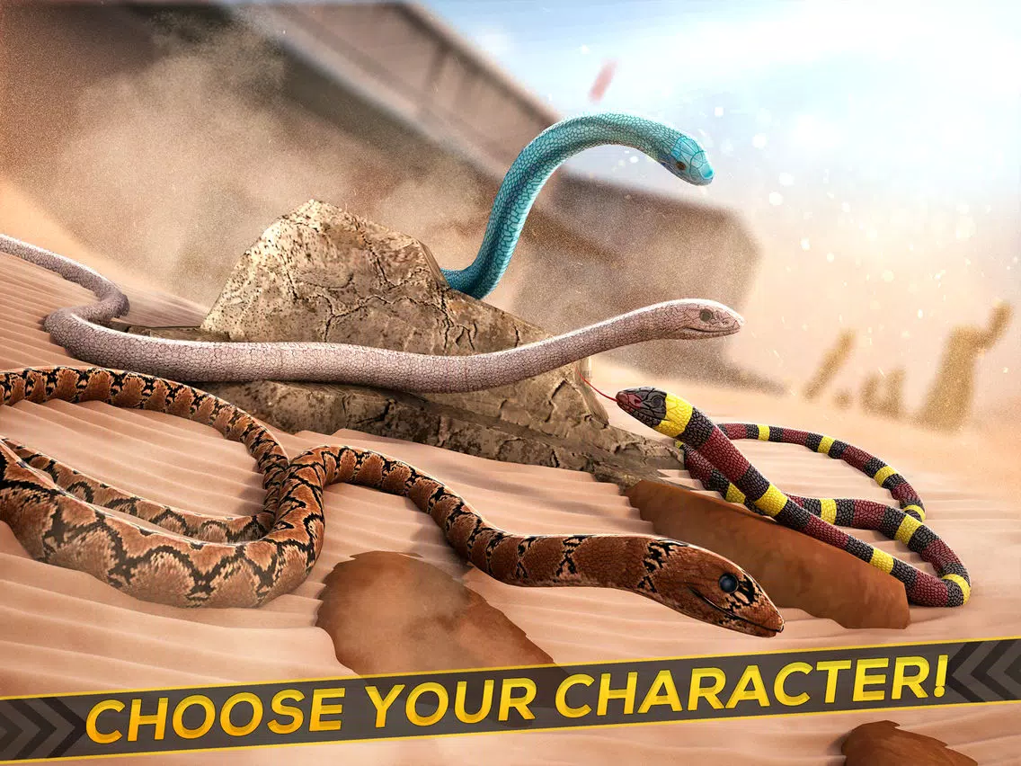 Just Snakes! Snake Dash Fun Worm Racing iPad  스크린샷