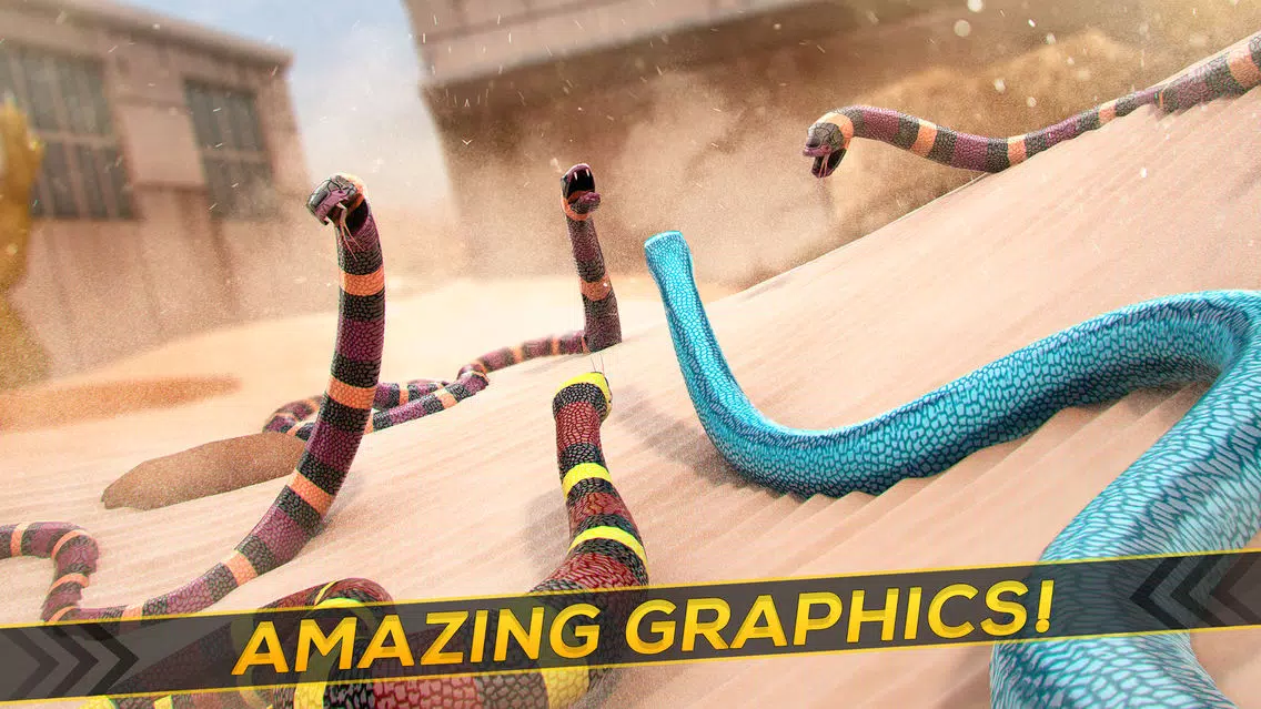 Just Snakes! Snake Dash Fun Worm Racing 스크린샷