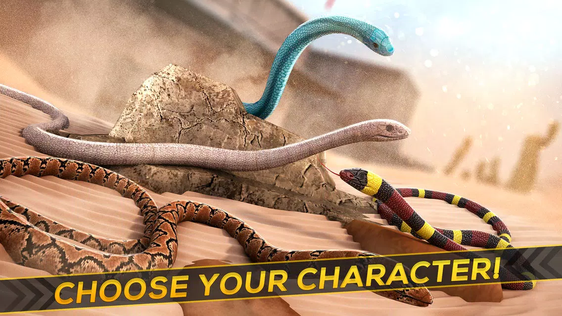 Just Snakes! Snake Dash Fun Worm Racing 스크린샷