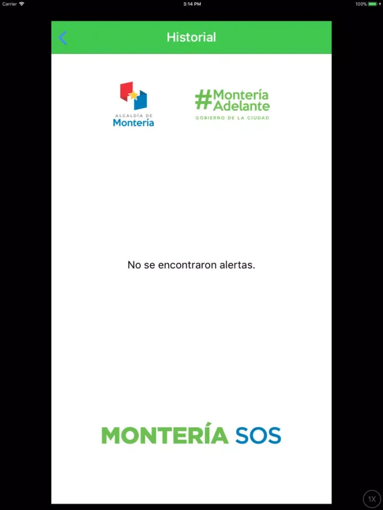 Ảnh chụp màn hình của SOS Montería iPad 
