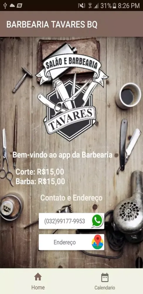 BARBEARIA TAVARES BQ应用截图